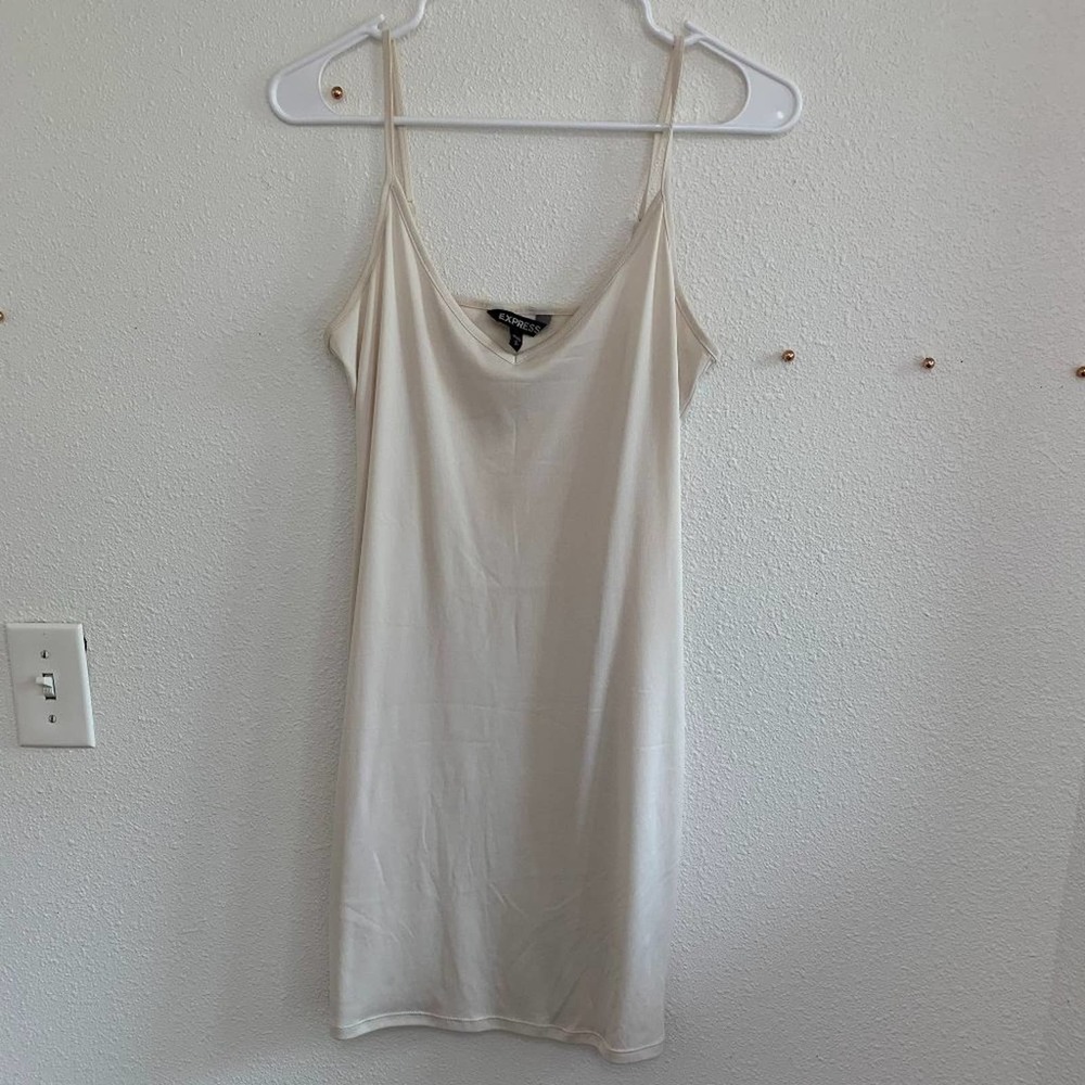 Express White Slip Dress Small